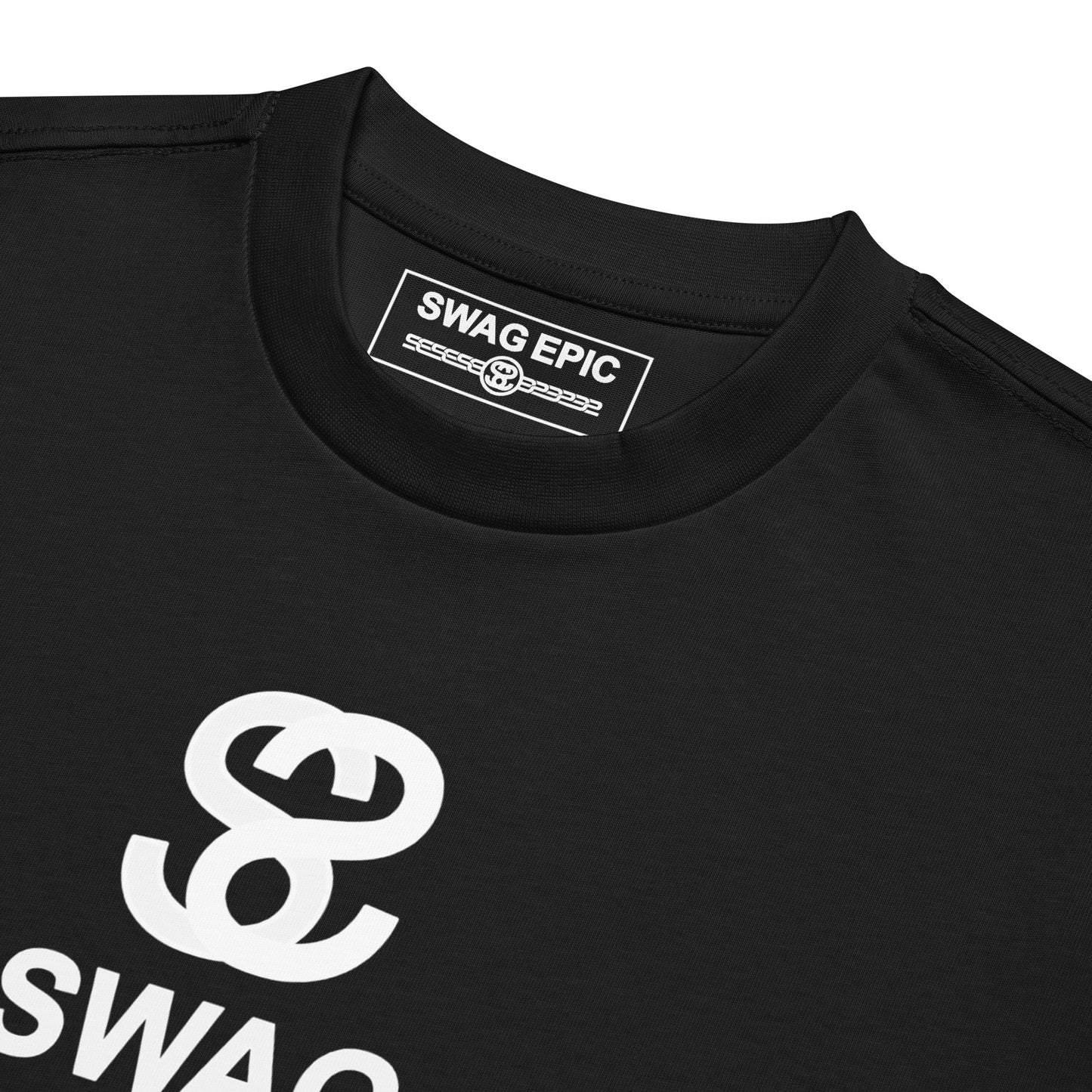 "SWAG SS" ORIGINAL LUXURY BLACK T-SHIRT