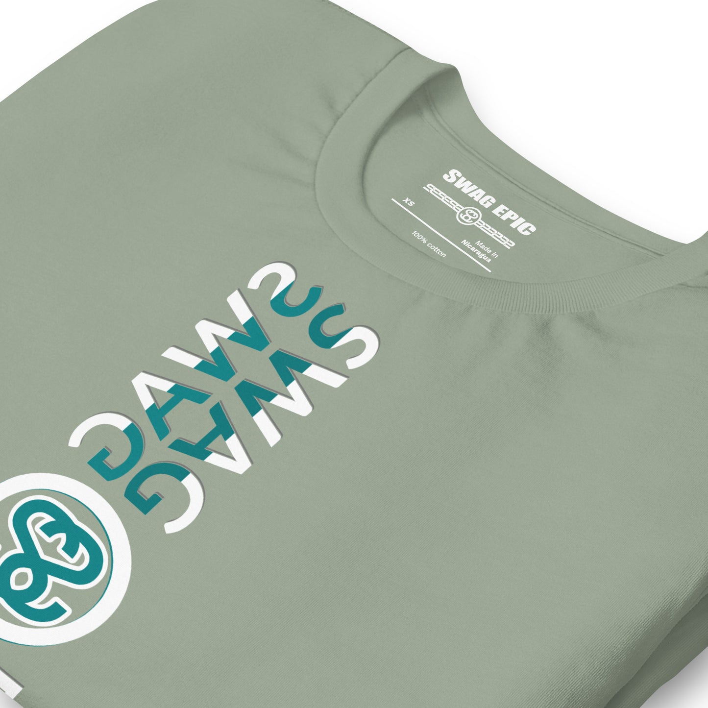 "SWAG IN COLOR" (SAGE) PREMIUM LUXURY T-SHIRT