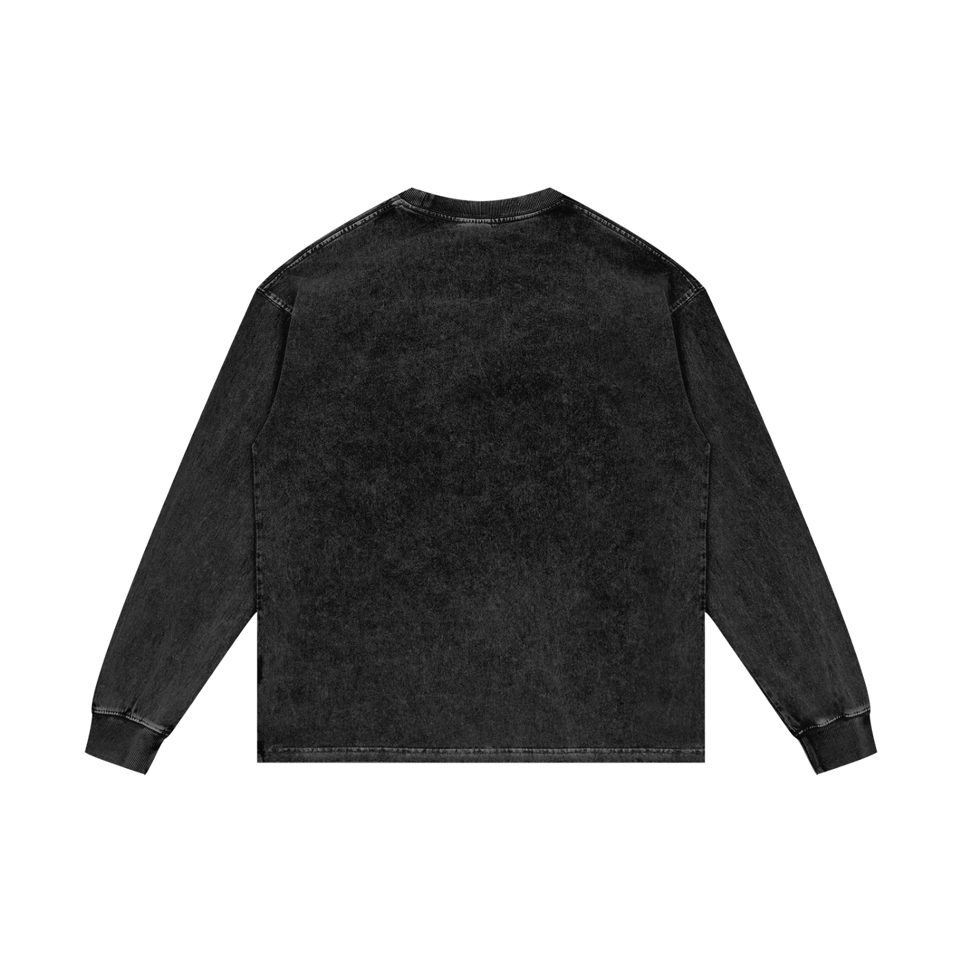 Acid Wash Oversize Long Sleeve  "Swag Epic" T-Shirt