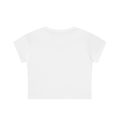 Swag Epic Women’s Snow Washed Crop Top T-Shirt “Loved Again”
