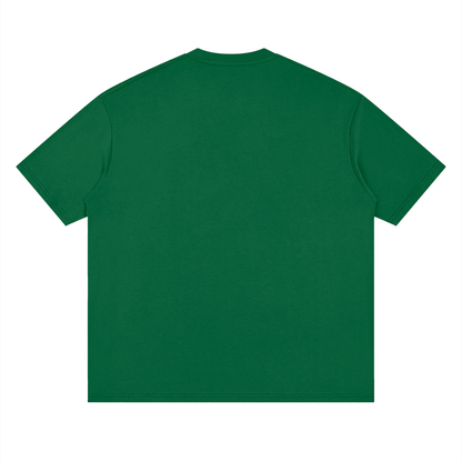 Streetwear Loose Drop Shoulder T-Shirt - Four Wheels move the body