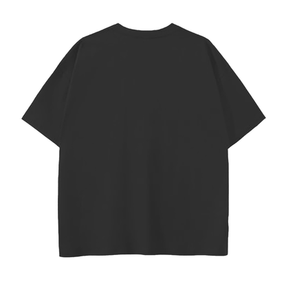 Drop Shoulder Cotton Plain T-Shirt