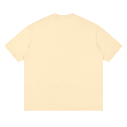 Streetwear Loose Drop Shoulder T-Shirt - Four Wheels move the body