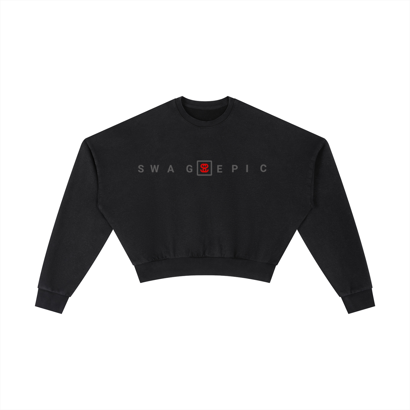 Vintage Washed Cropped Sweatshirt – Swag Ladies