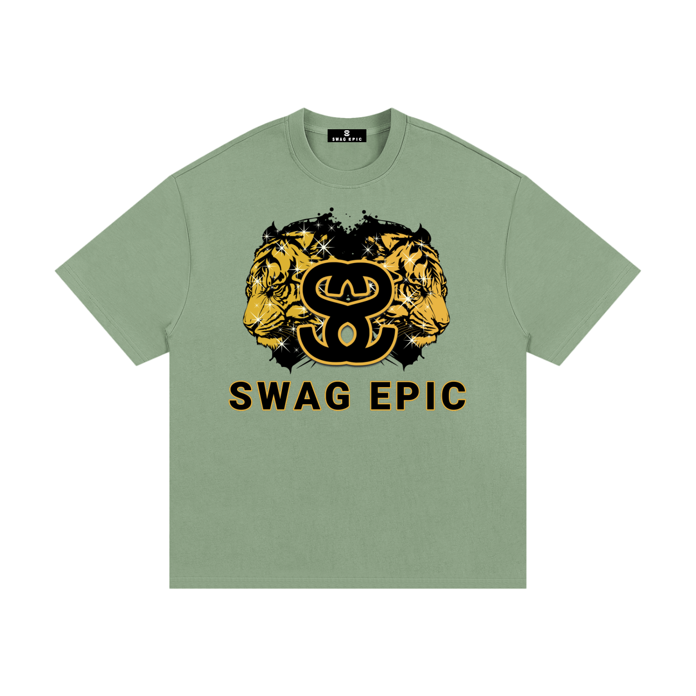 Essential Heavyweight "Swag Epic" Cotton T-Shirt