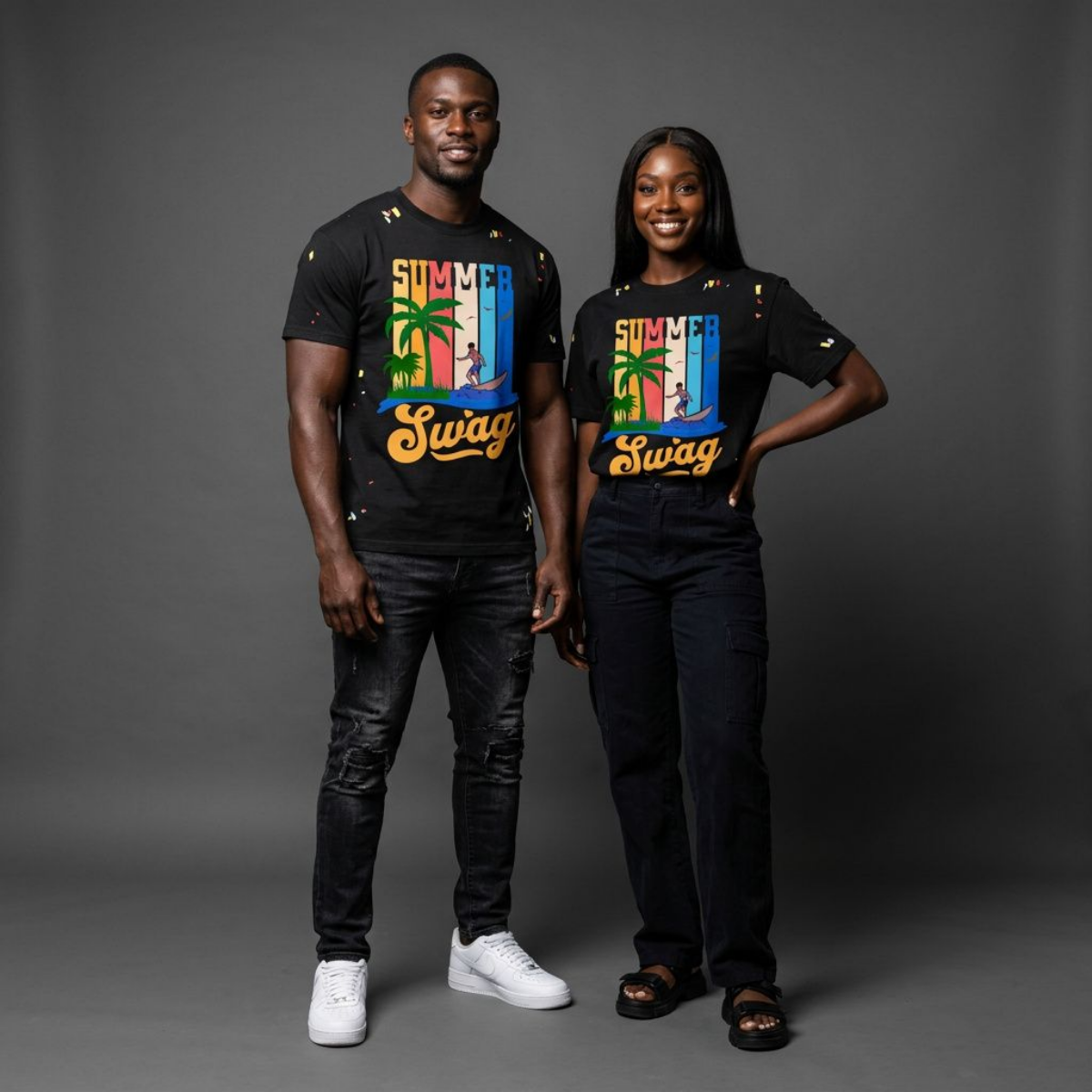 Swag Epic Paint Splatter T-Shirt – “Summer Swag Collection”