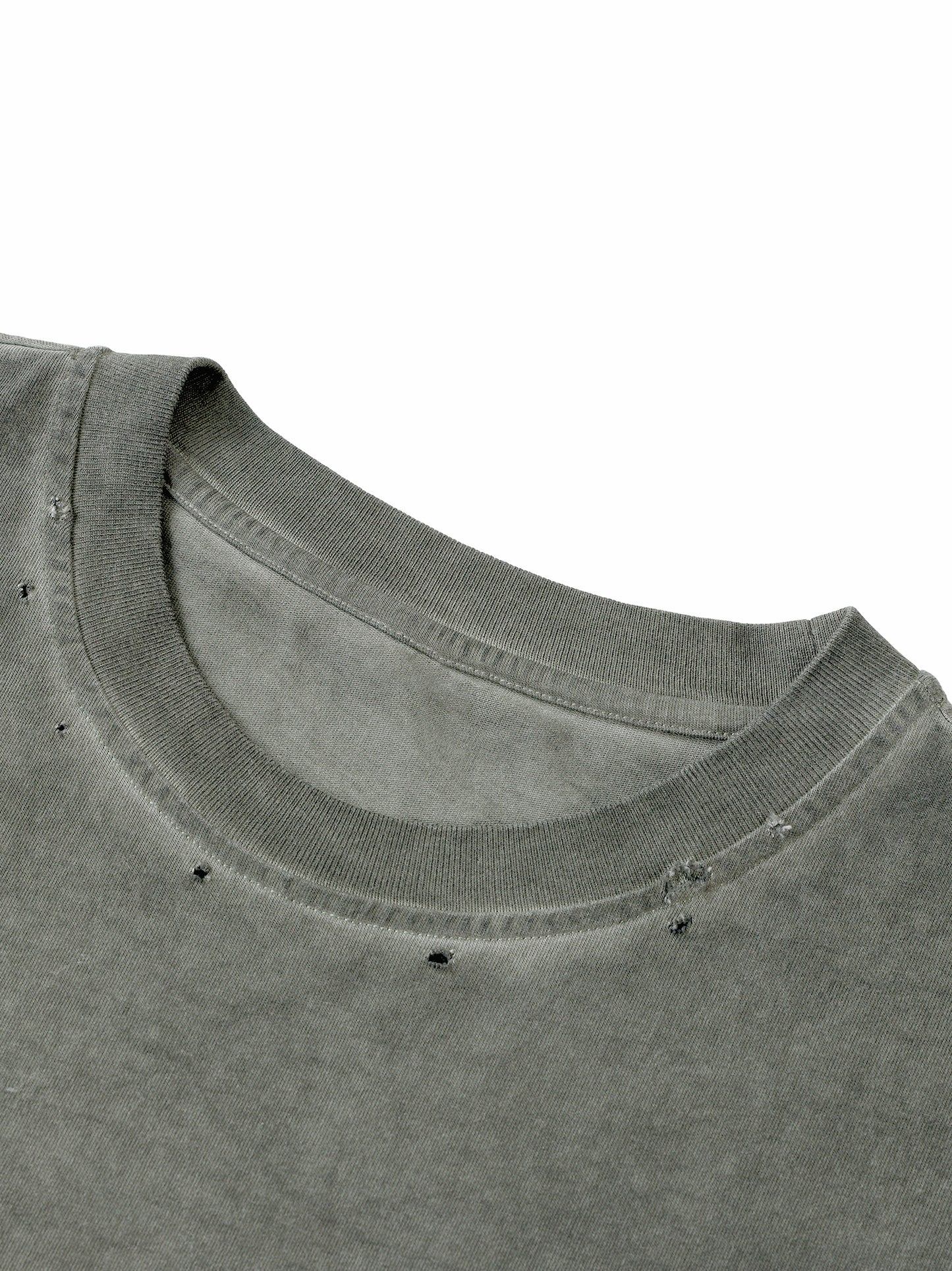 Distressed Grommet Eyelet Tank Top  - Love trumps Hate