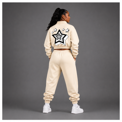 Essential Fleece Mock-Neck Crew Sweatshirt – Swag Ladies
