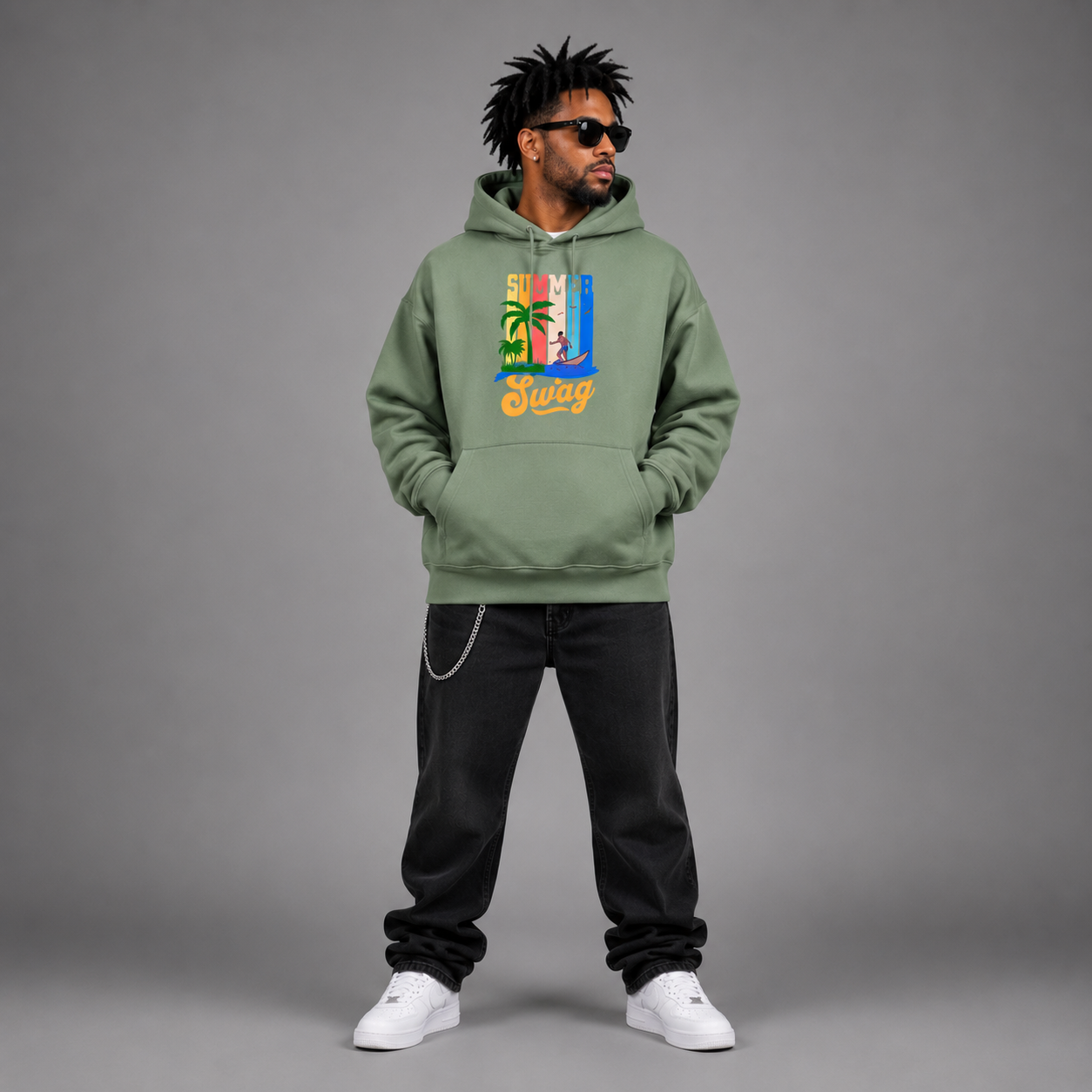 Essential Oversized Hoodie - "Summer Swag Collection"