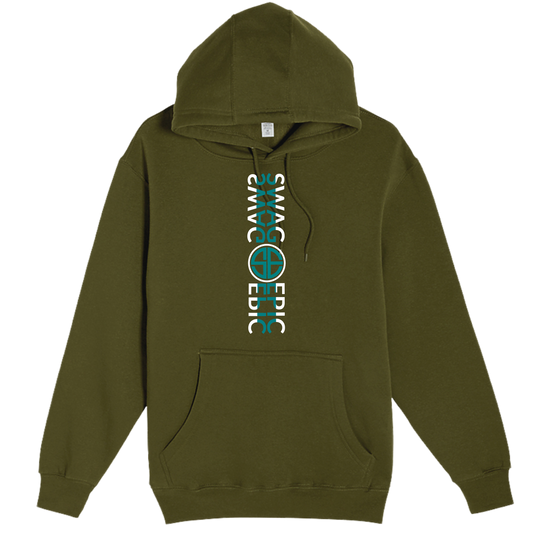 "SWAG IN COLOR" (ARMY GREEN) EXCLUSIVE COMFORT HOODIE