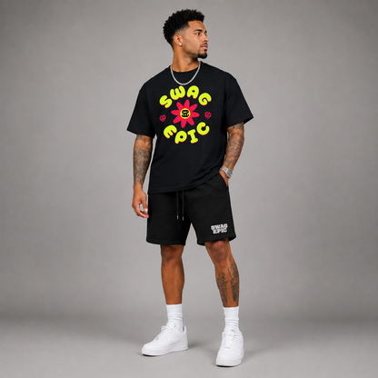 Unisex Oversized 100% Cotton T-Shirt - "EPIC SUN"