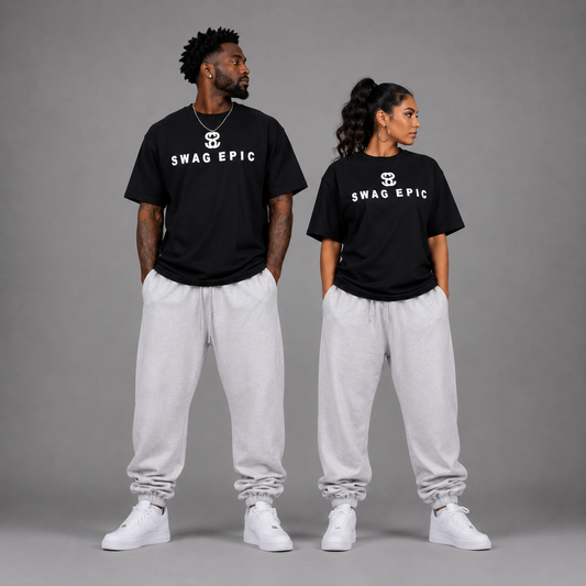 Unisex Oversized 100% Cotton T-Shirt – Swag Epic Original