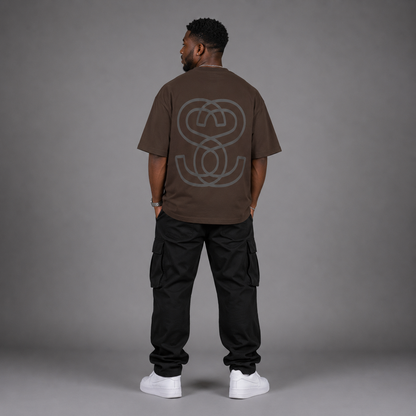 Unisex Oversized Inspiring Graphic T-Shirt - "Stay Focused"