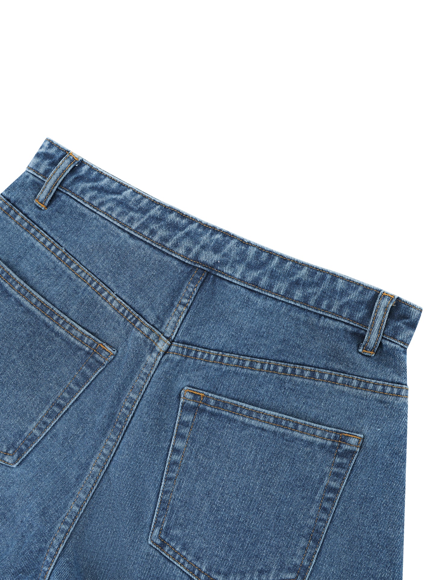 Women's Vintage Wash High Rise Denim Shorts - Swag Ladies