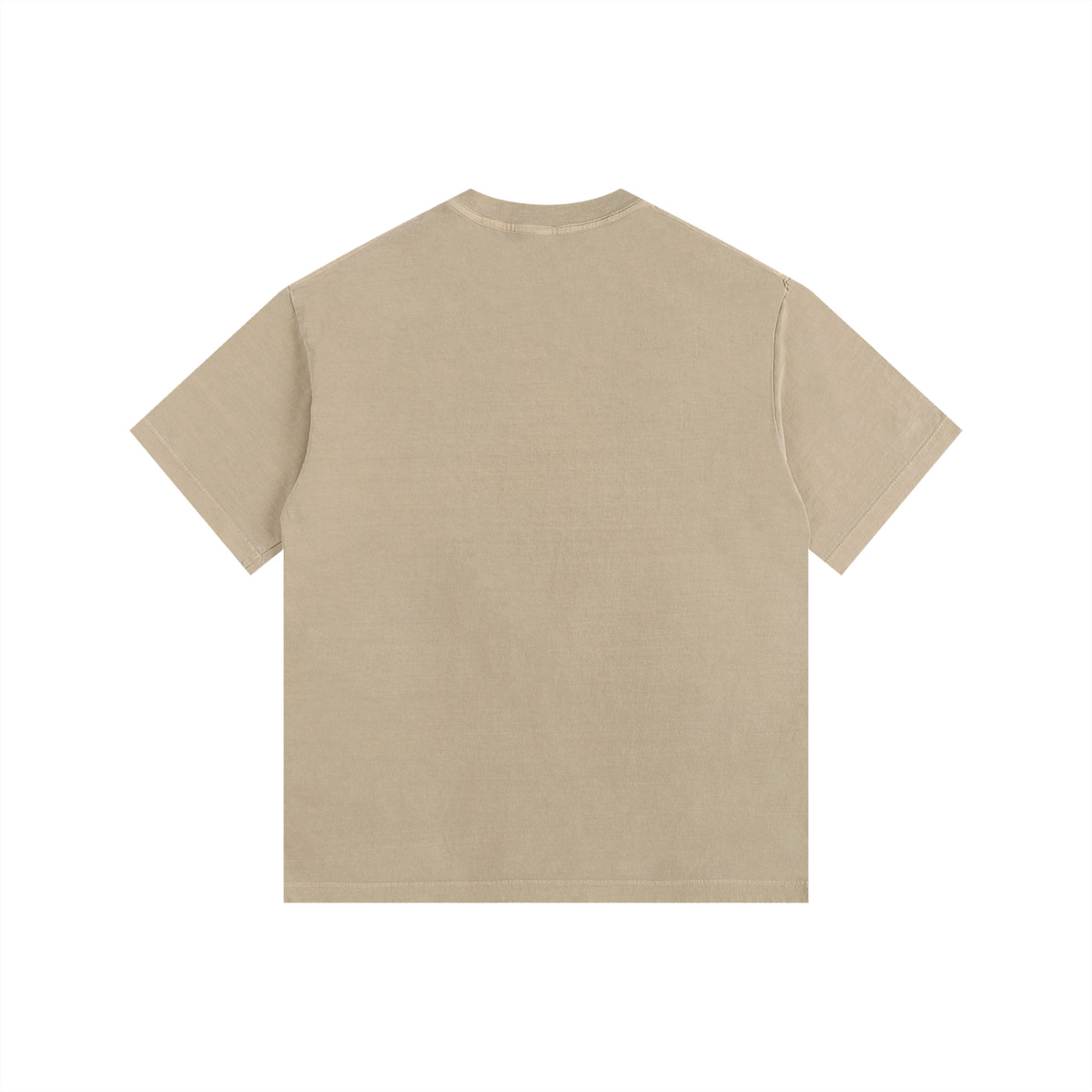 Vintage Washed Oversized Cotton T-Shirt – "Happy Family"
