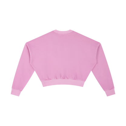 Vintage Washed Cropped Sweatshirt – Swag Ladies