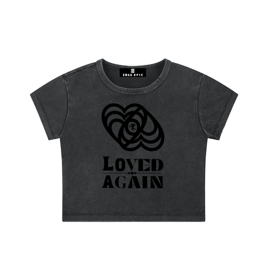 Women’s Snow Washed Crop Top