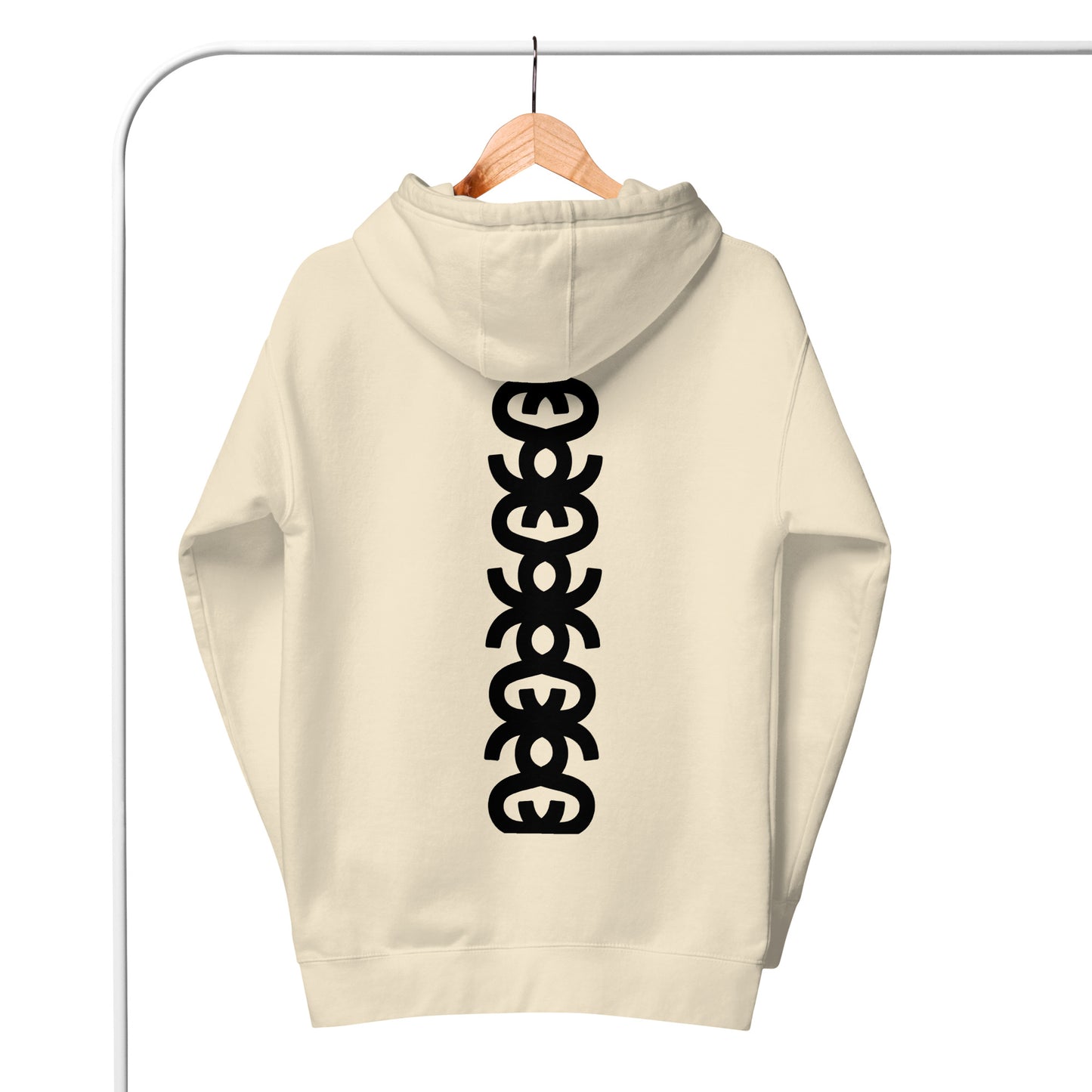 "SWAG LEGEND SS" (BONE) HEAVYWEIGHT HOODIE
