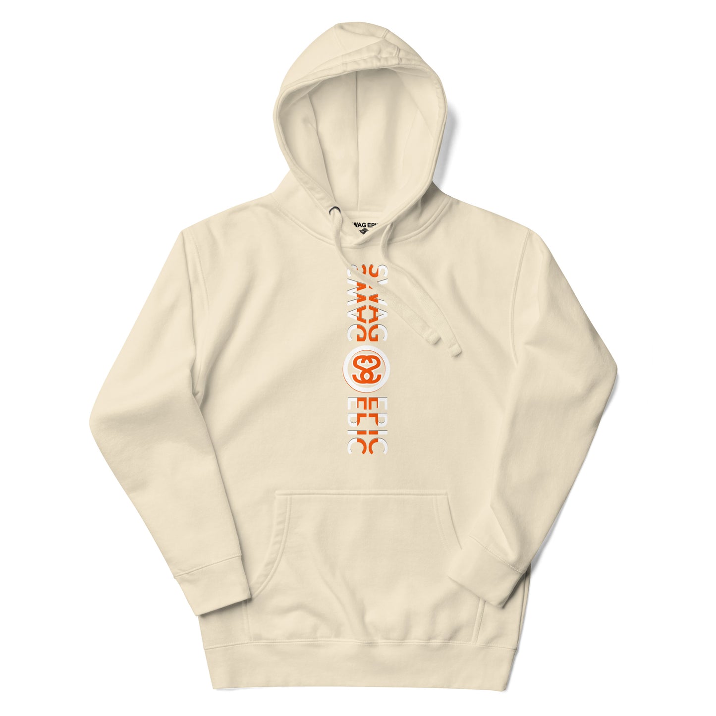 "SWAG IN COLOR" (BONE) EXCLUSIVE COMFORT HOODIE