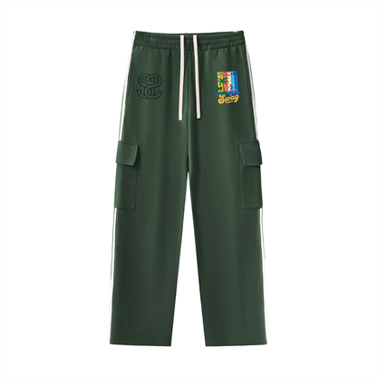 Swag Epic Side Stripe Straight-Leg Pants "Summer Swag Collection"