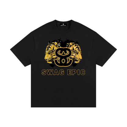 Essential Heavyweight "Swag Epic" Cotton T-Shirt