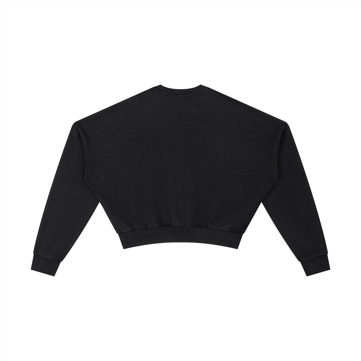 Vintage Washed Cropped Sweatshirt – Swag Ladies