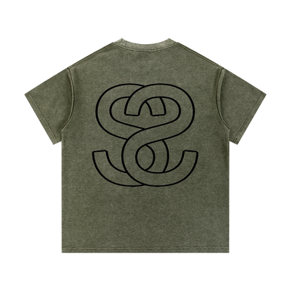 Swag Epic Mineral Wash Waffle Knit T-Shirt “Summer Swag Collection”