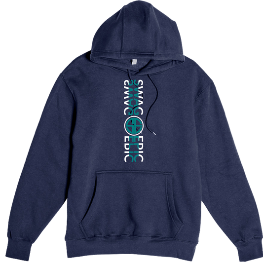 "SWAG IN COLOR" (NAVY BLUE) EXCLUSIVE COMFORT HOODIE