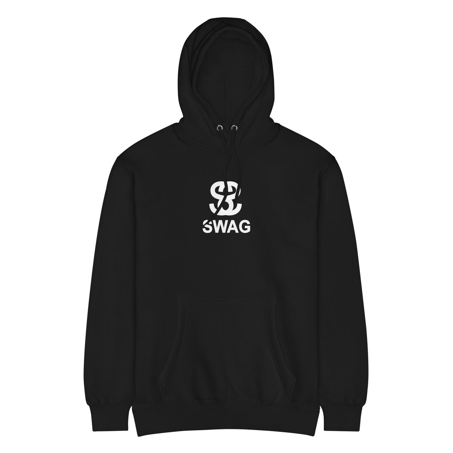 "SWAG SS ORIGINAL" BLACK PULLOVER HOODIE