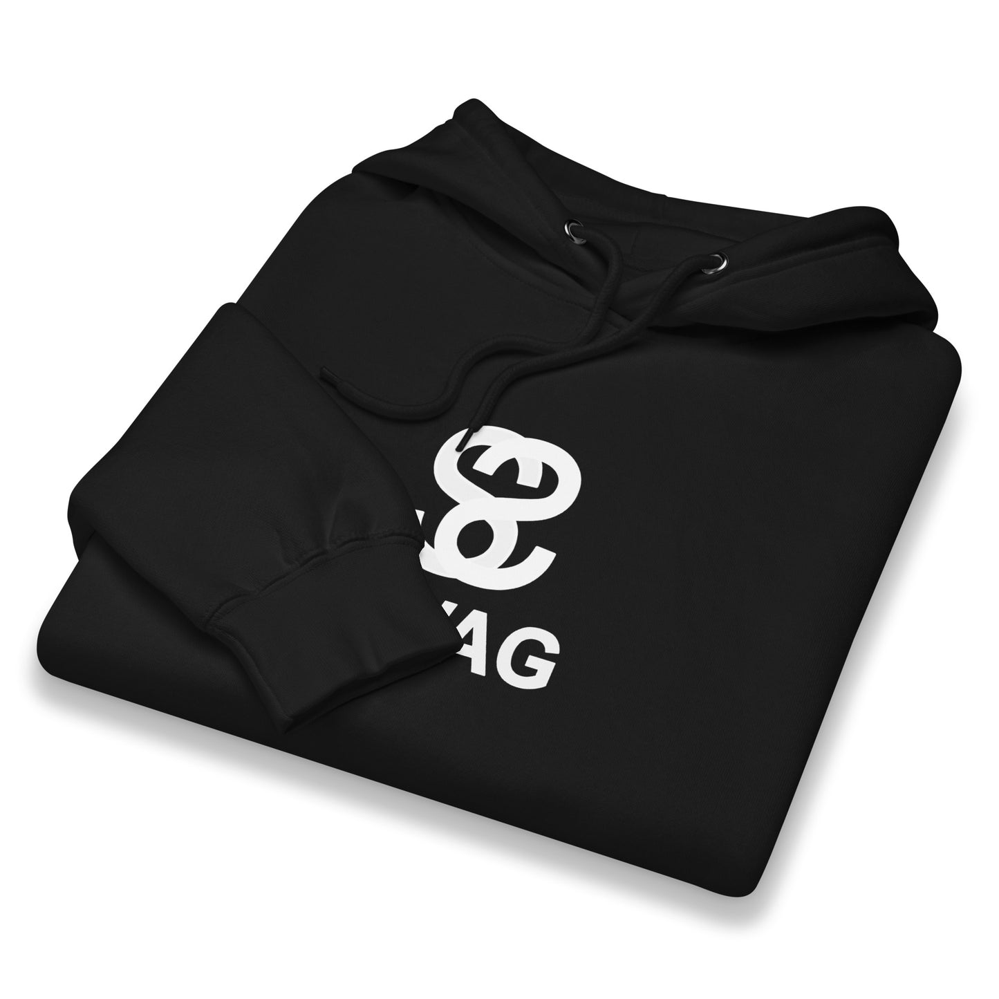 "SWAG SS ORIGINAL" BLACK PULLOVER HOODIE
