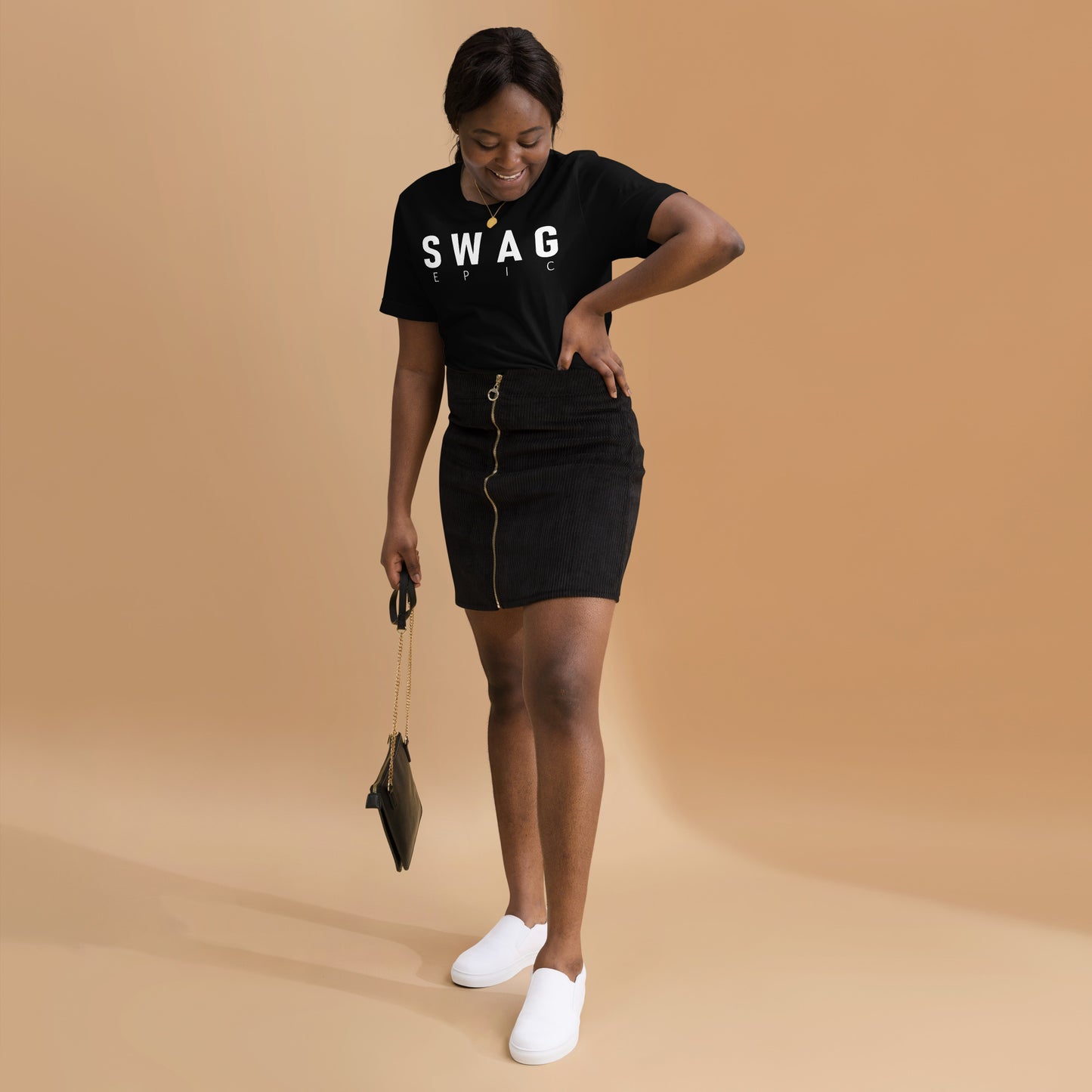 "SWAG EPIC" (BLACK) LUXURY T-SHIRT