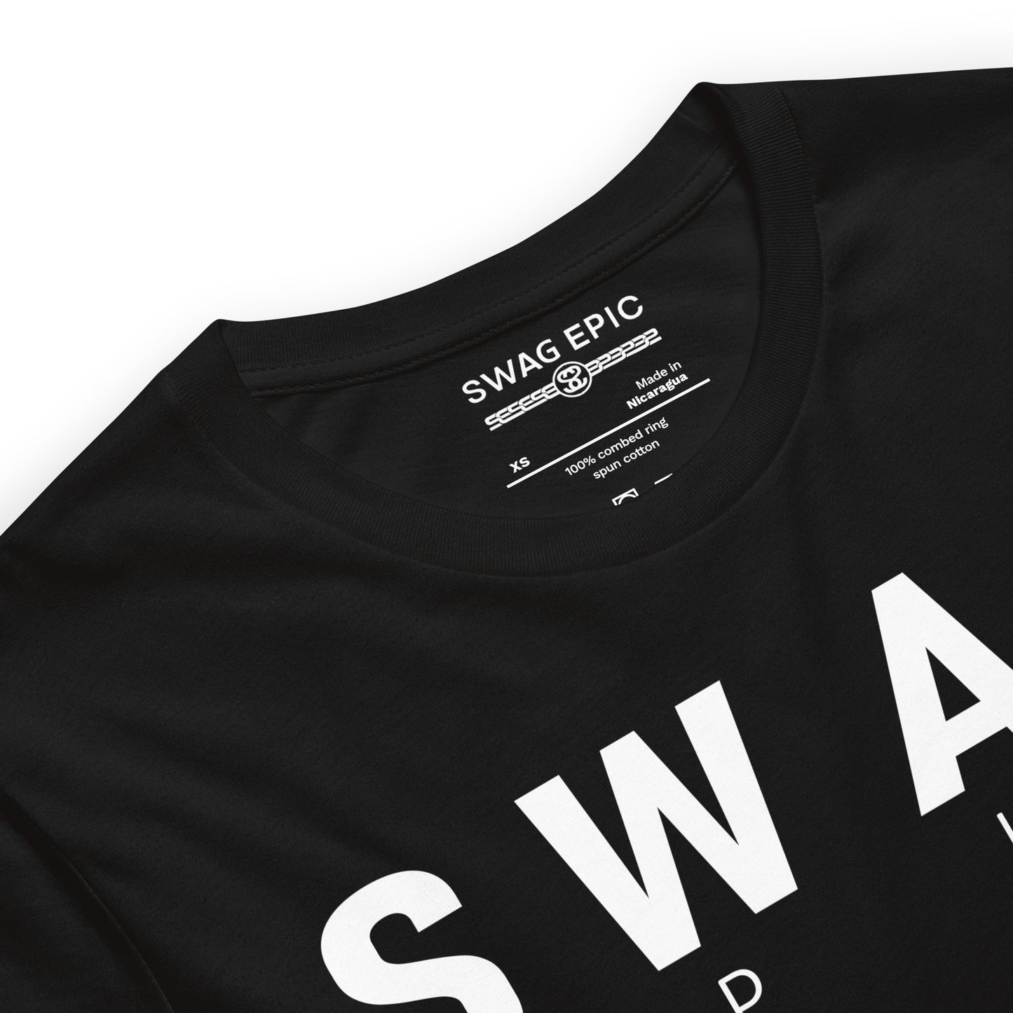 "SWAG EPIC" (BLACK) LUXURY T-SHIRT