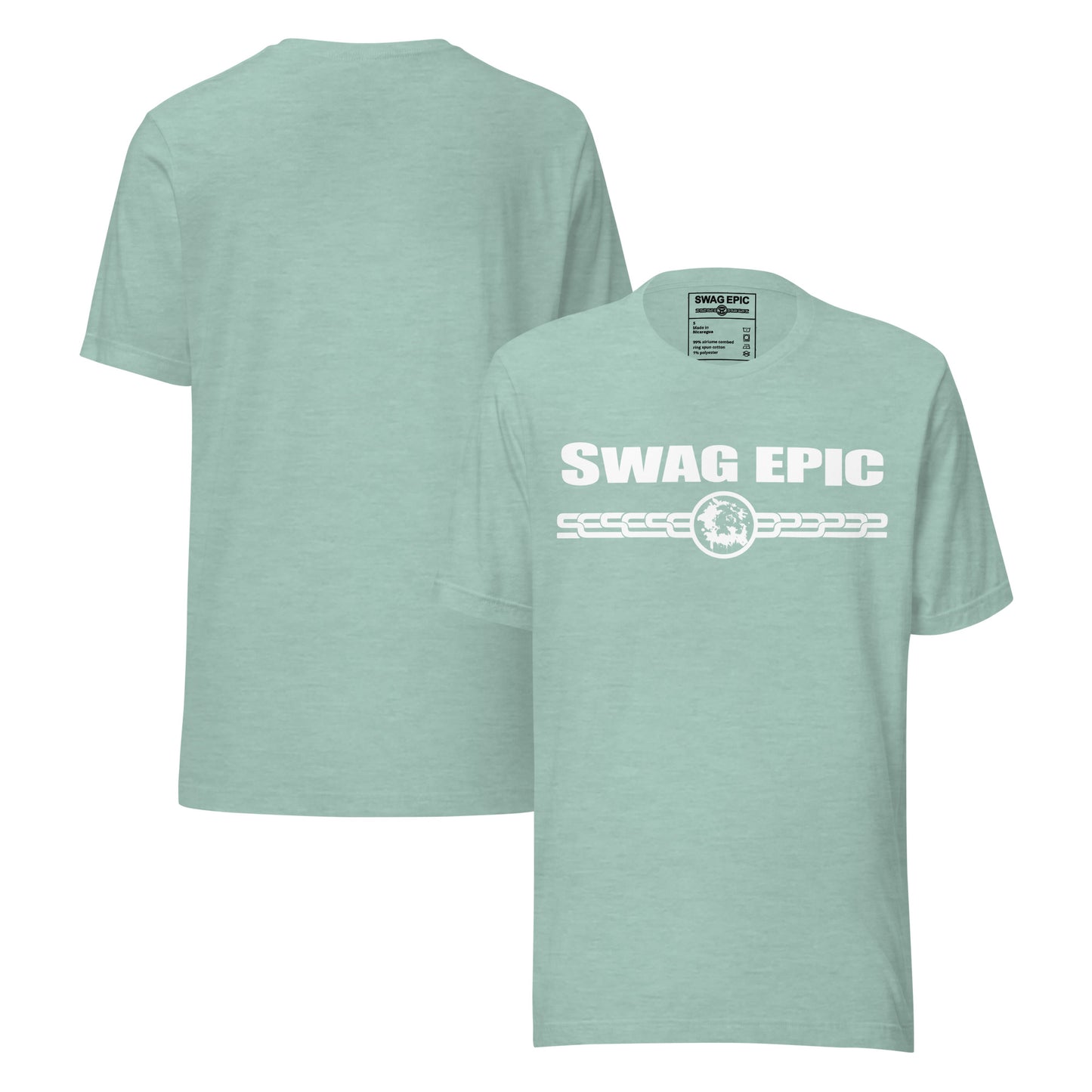 "ORIGINAL SWAG" (SEA FOAM) PREMIUM LUXURY T-SHIRT
