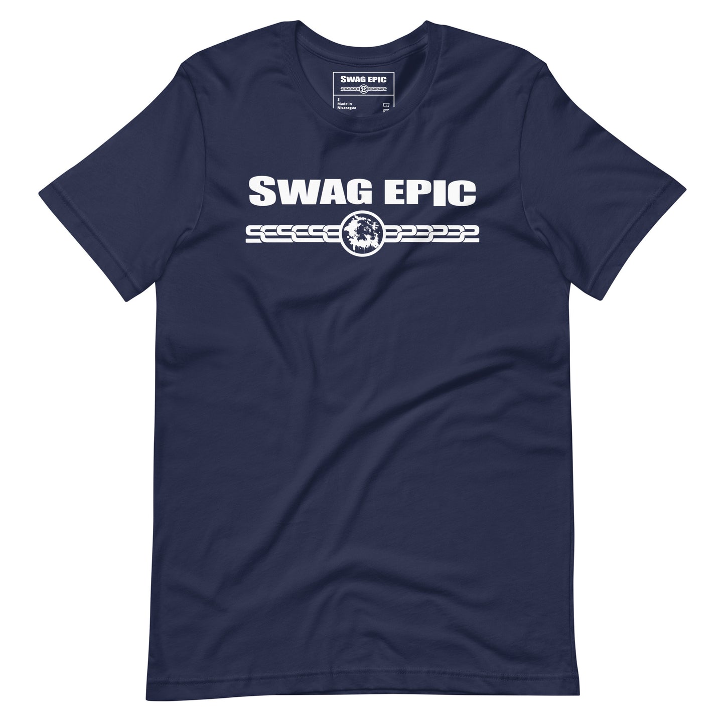 "ORIGINAL SWAG" (NAVY BLUE) MEN'S PREMIUM LUX T-SHIRT
