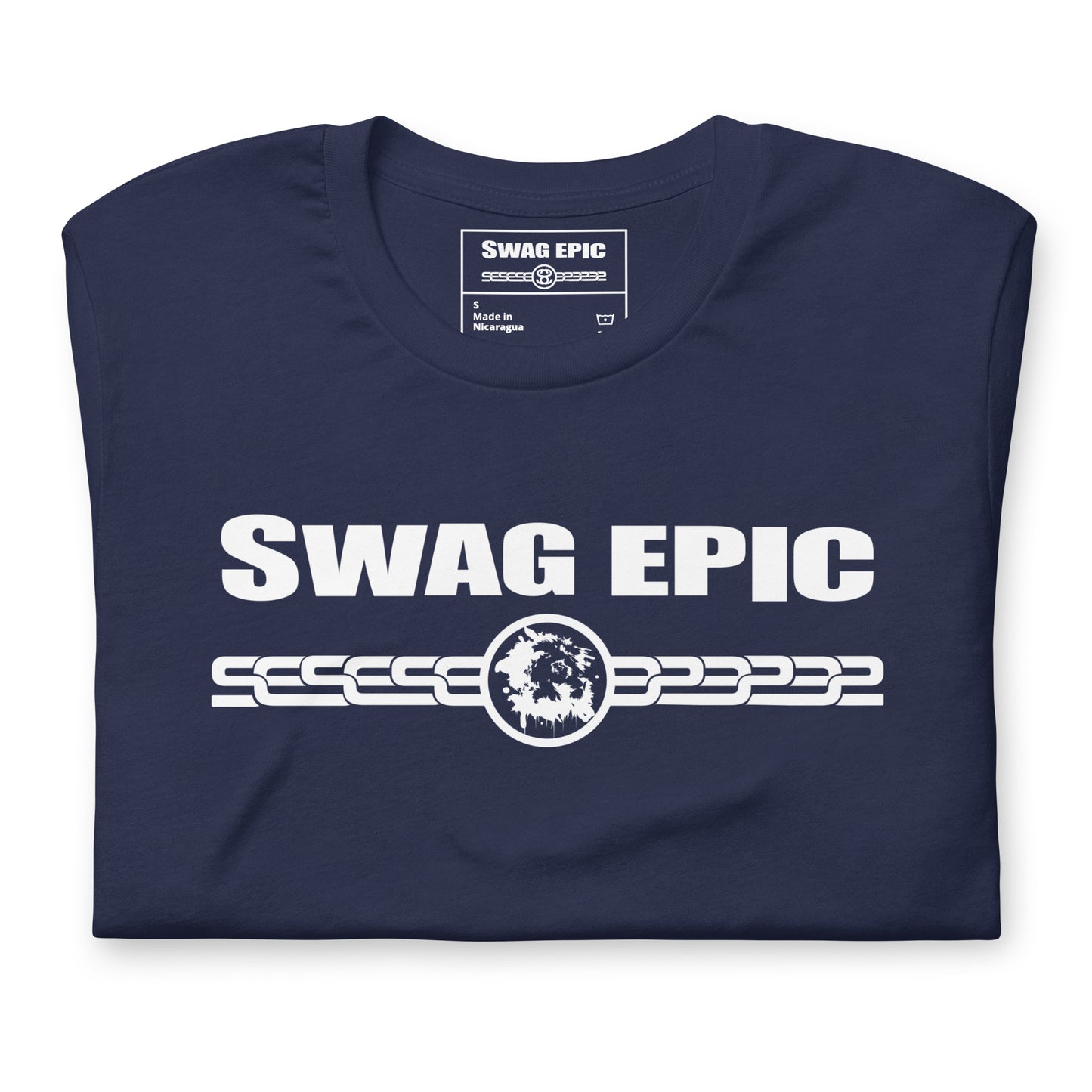 "ORIGINAL SWAG" (NAVY BLUE) MEN'S PREMIUM LUX T-SHIRT