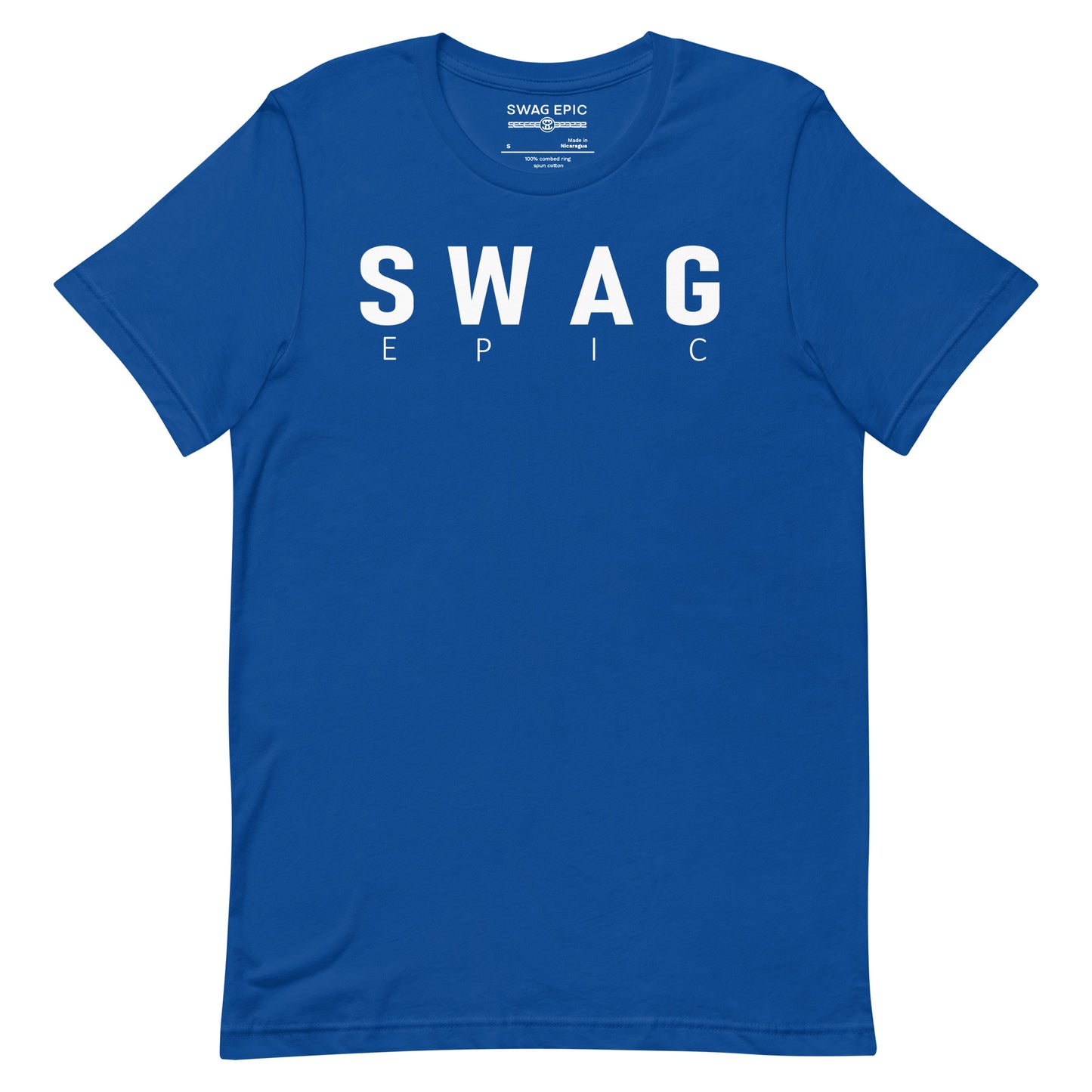 "SWAG EPIC" (BLUE) LUXURY T-SHIRT