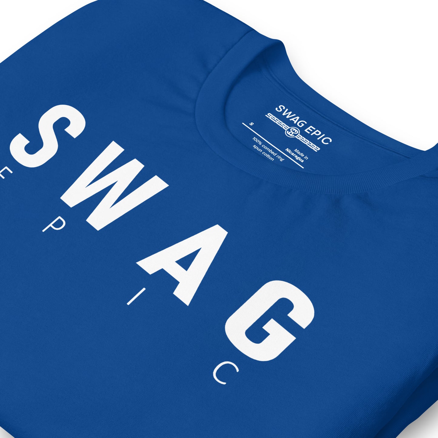 "SWAG EPIC" (BLUE) LUXURY T-SHIRT