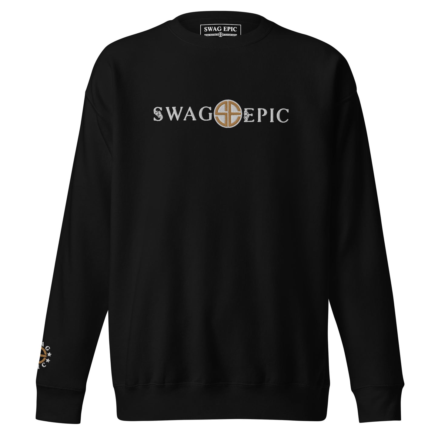 UNISEX PREMIUM EMBROIDERED "SWAG CHIC" SWEATSHIRT
