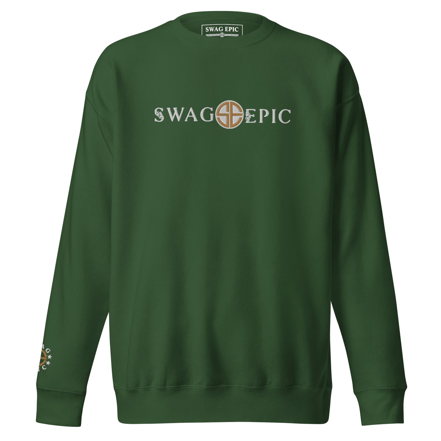 UNISEX PREMIUM EMBROIDERED "SWAG CHIC" SWEATSHIRT