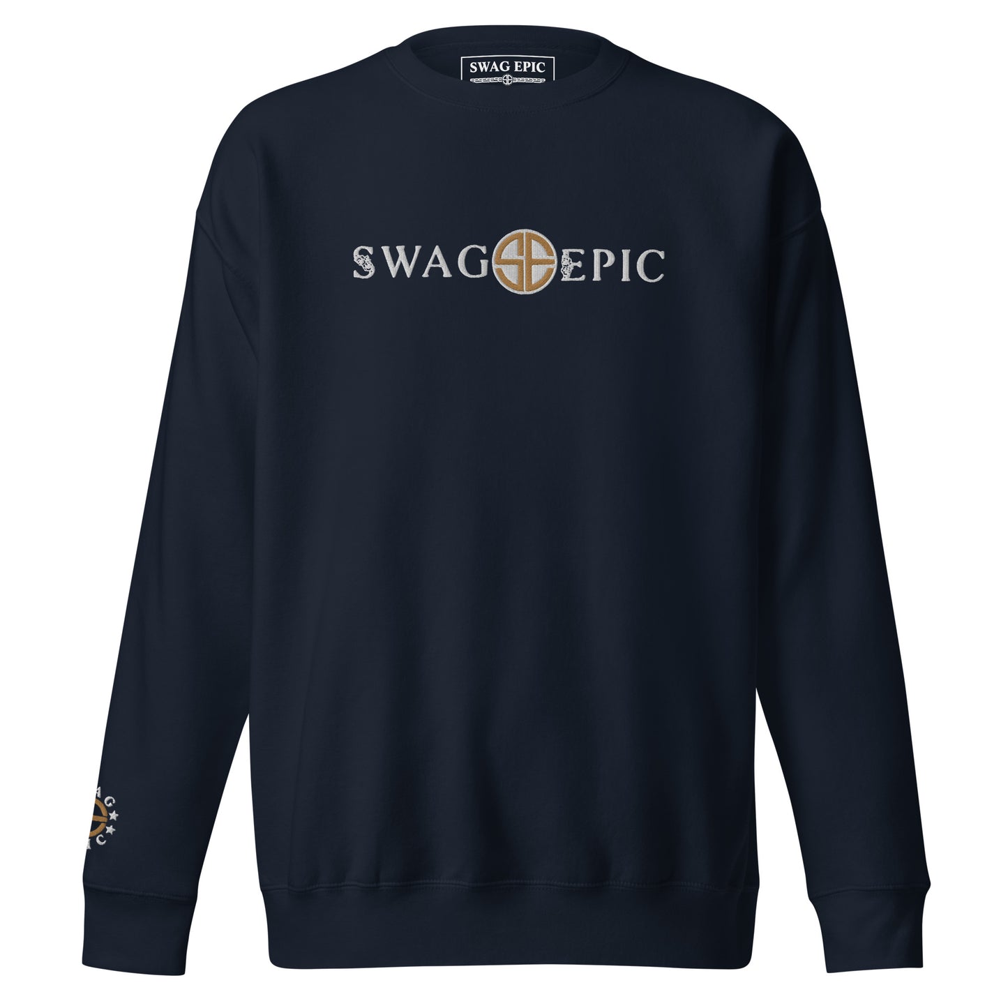 UNISEX PREMIUM EMBROIDERED "SWAG CHIC" SWEATSHIRT